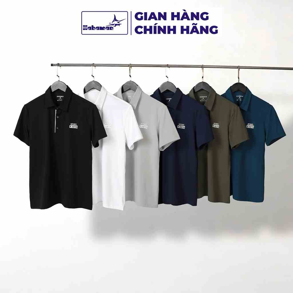 [Mã BMLTA35 giảm đến 35K đơn 99K] Áo polo nam thể thao HAHAMAN thoáng khí hút mồ hôi cao cấp ATTCB6001