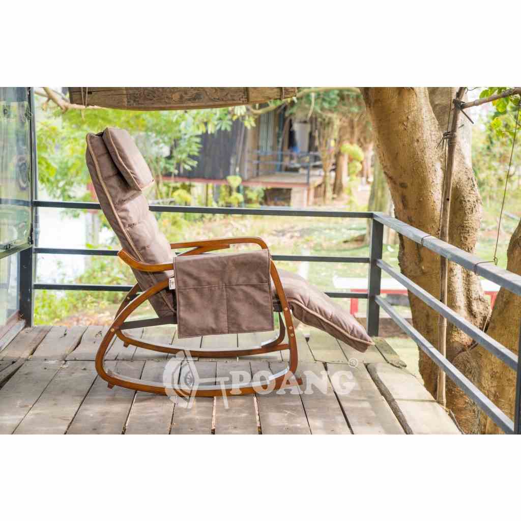 [Mã BMLTB200 giảm đến 100K đơn 499K] POANG ROCKING CHAIR | plywood óc chó/bạch dương | nâu | R67xS162xC86 cm