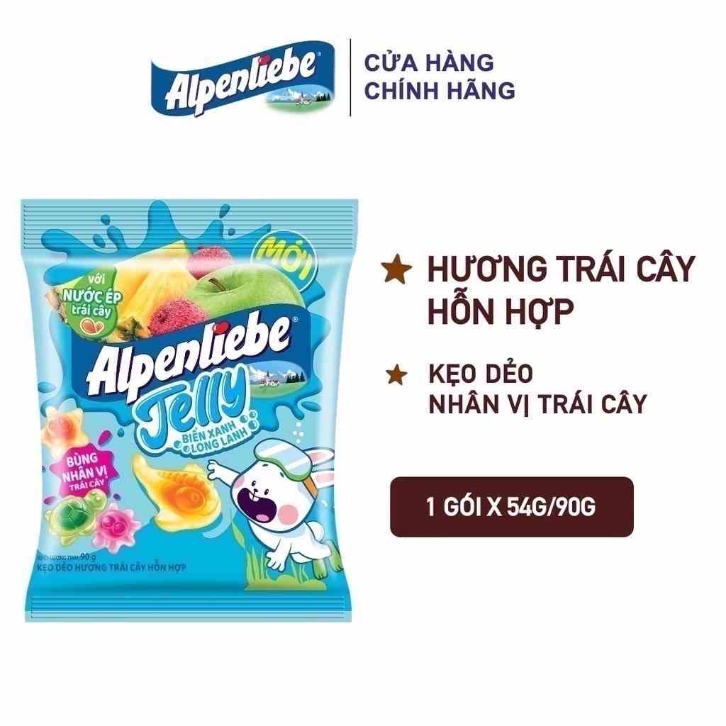 Kẹo dẻo nhân trái cây Alpenliebe Jelly Biển xanh long lanh