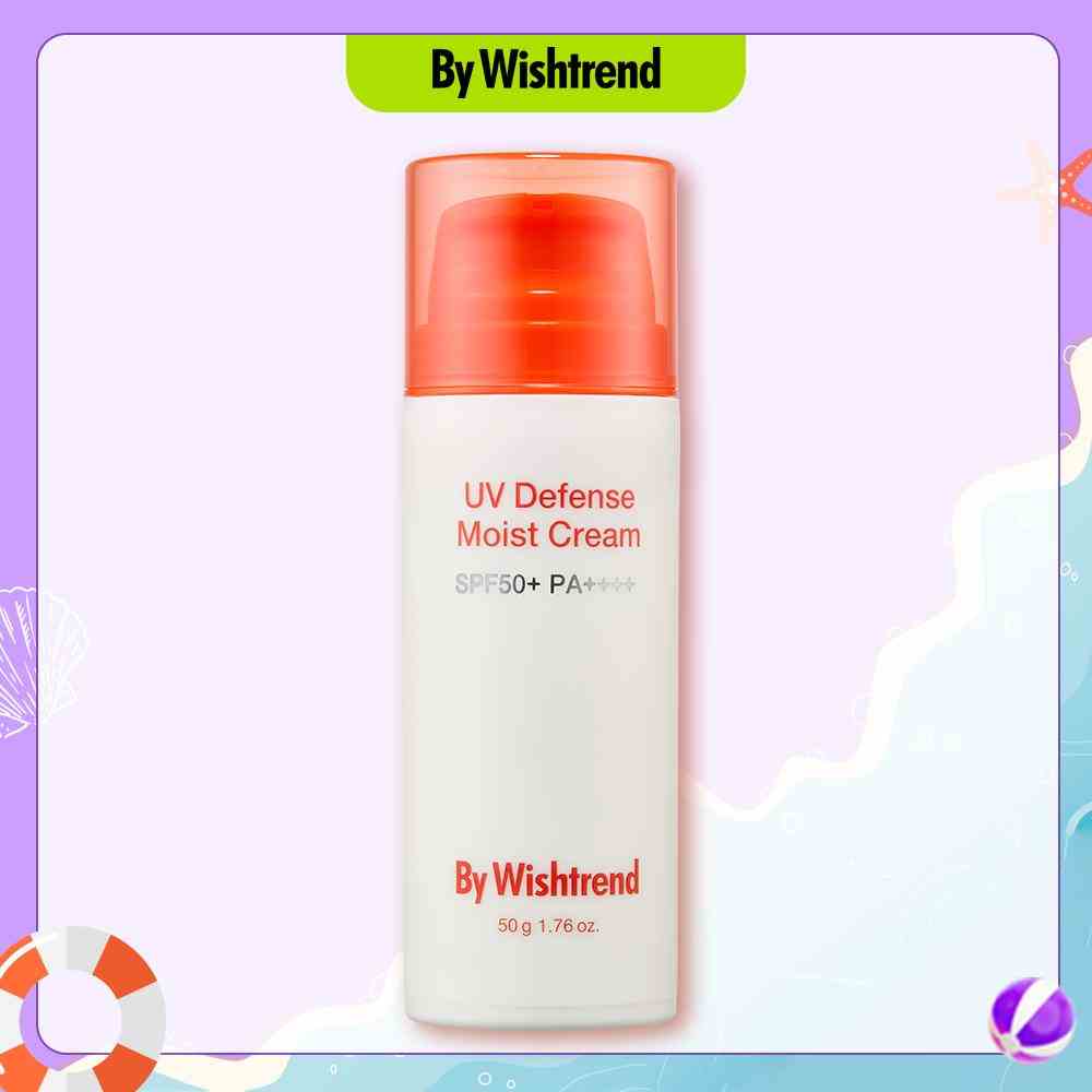 By Wishtrend Kem Chống Nắng UV Defense Moist Cream SPF50+PA++++ 50g