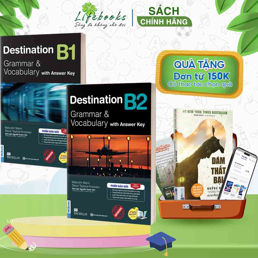 Sách - Destination B1 & B2  và C1&C2 Grammar and Vocabulary Kèm Đáp Án Lẻ/Combo - Phiên bản mới 2023