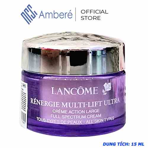 Kem dưỡng Lancome Renergie Multi-Lift Ultra chống nhăn, săn chắc cơ dung tích 15ml mẫu mới