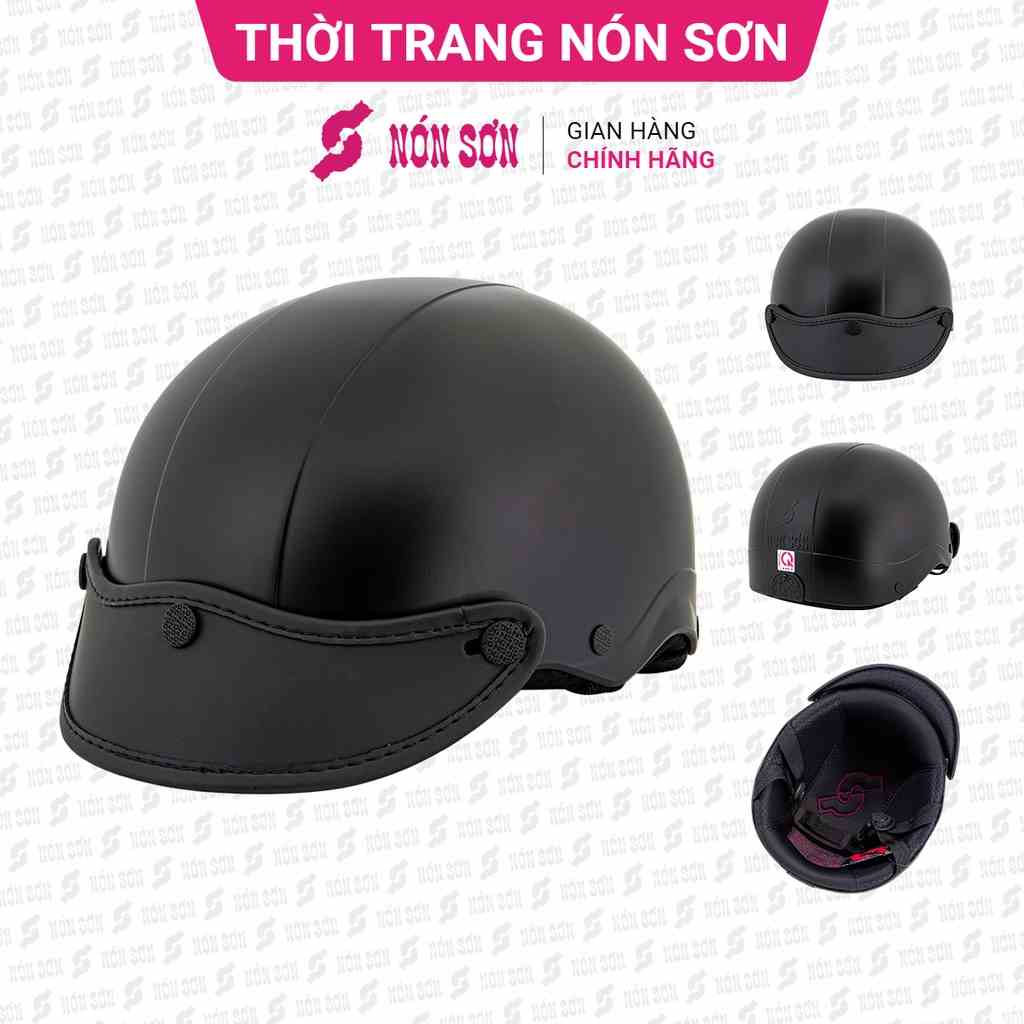 Mũ bảo hiểm trơn NÓN SƠN chính hãng TN-ĐN052