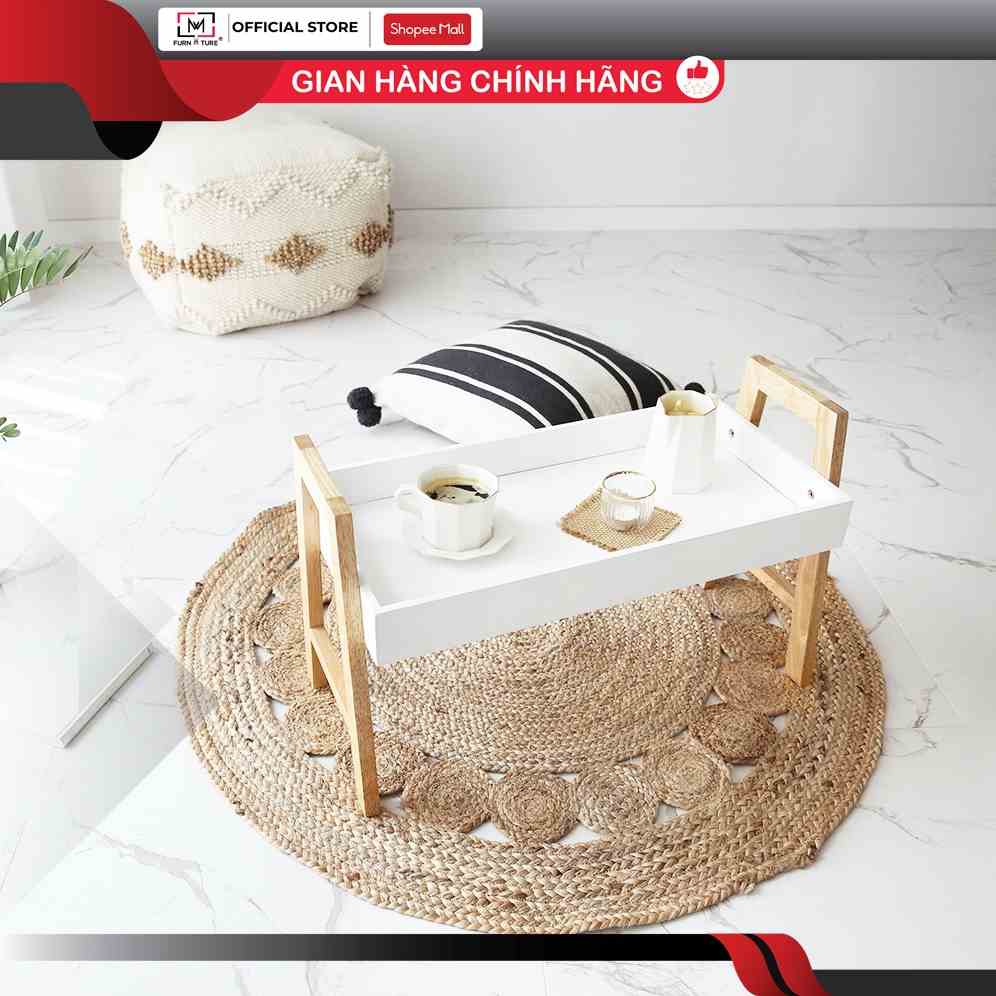 Khay kệ đa năng phong cách hàn quốc màu trắng thương hiệu MW FURNITURE - Nội thất trang trí