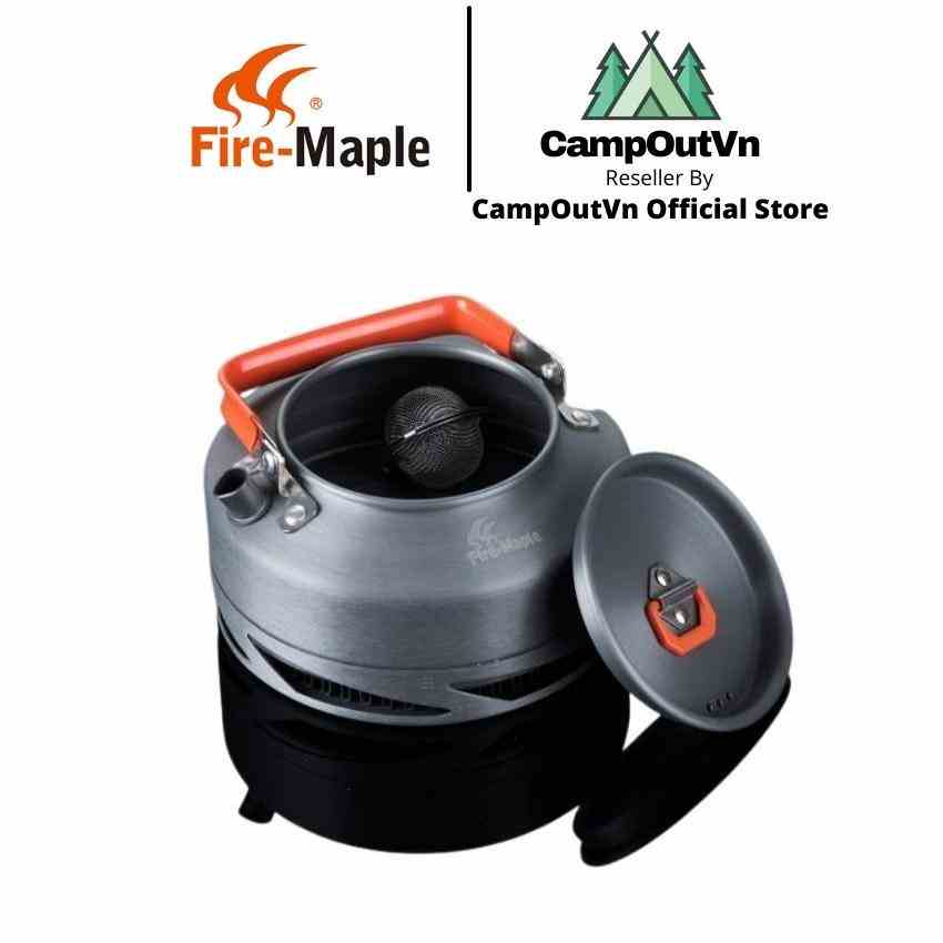 [Mã BMLTB200 giảm đến 100K đơn 499K] Ấm đun nước firemaple campoutvn dã ngoại 0,8L FEAST XT1 A288