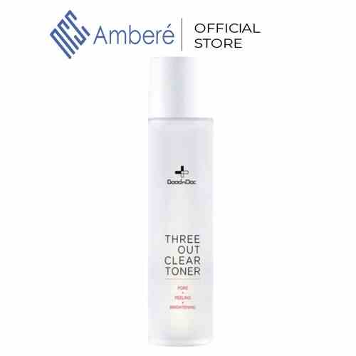 Nước Cân Bằng Da Three Out Clear Toner GoodnDoc 150ml