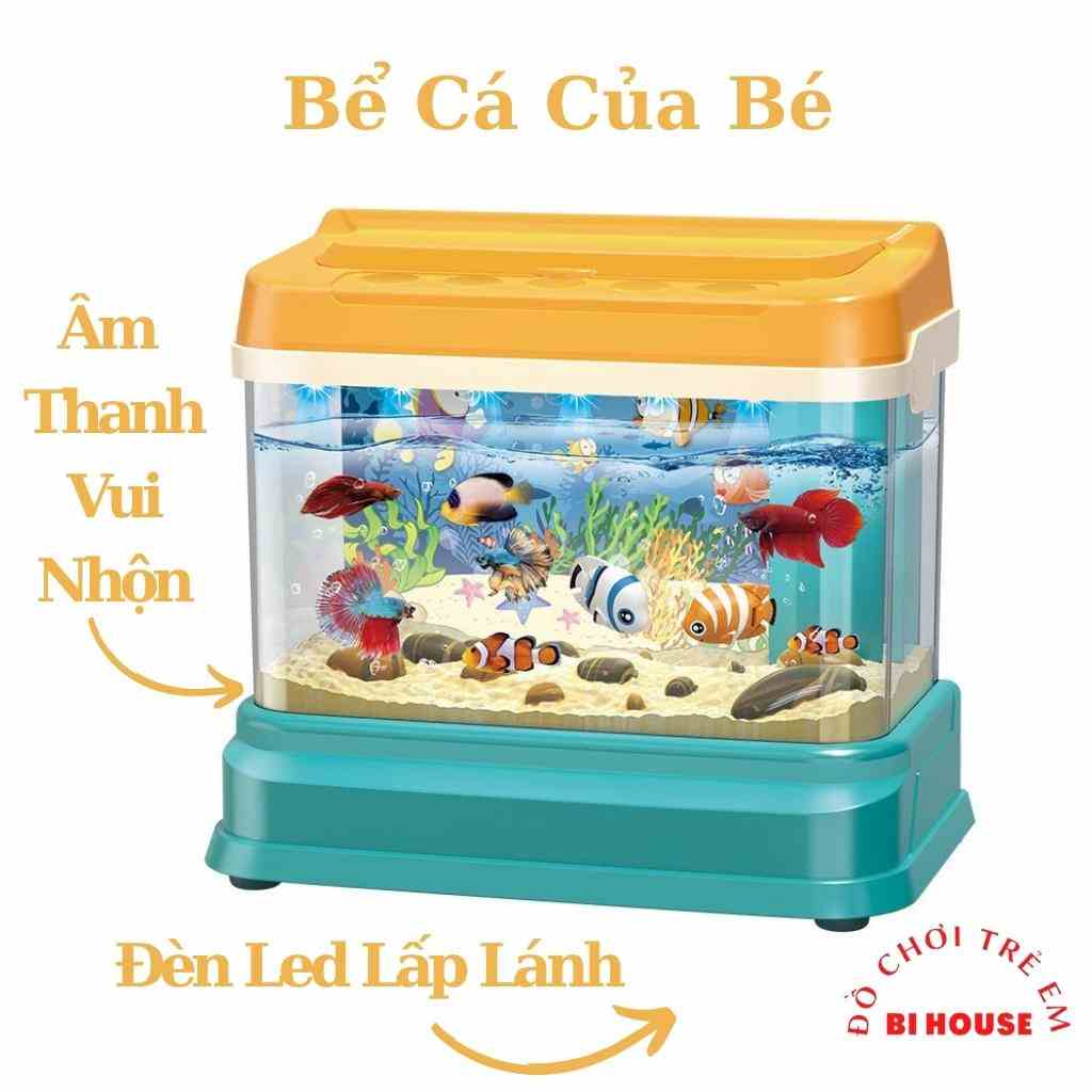 [Mã BMLTB35 giảm đến 35K đơn 99K] Bể Cá Có Đèn Và Nhạc Vui Nhộn Bi House