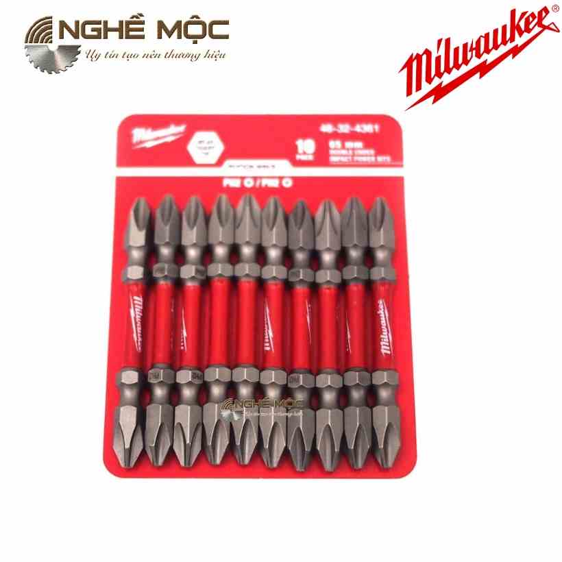 Đầu vặn vít ngắn PH2-65mm MILWAUKEE