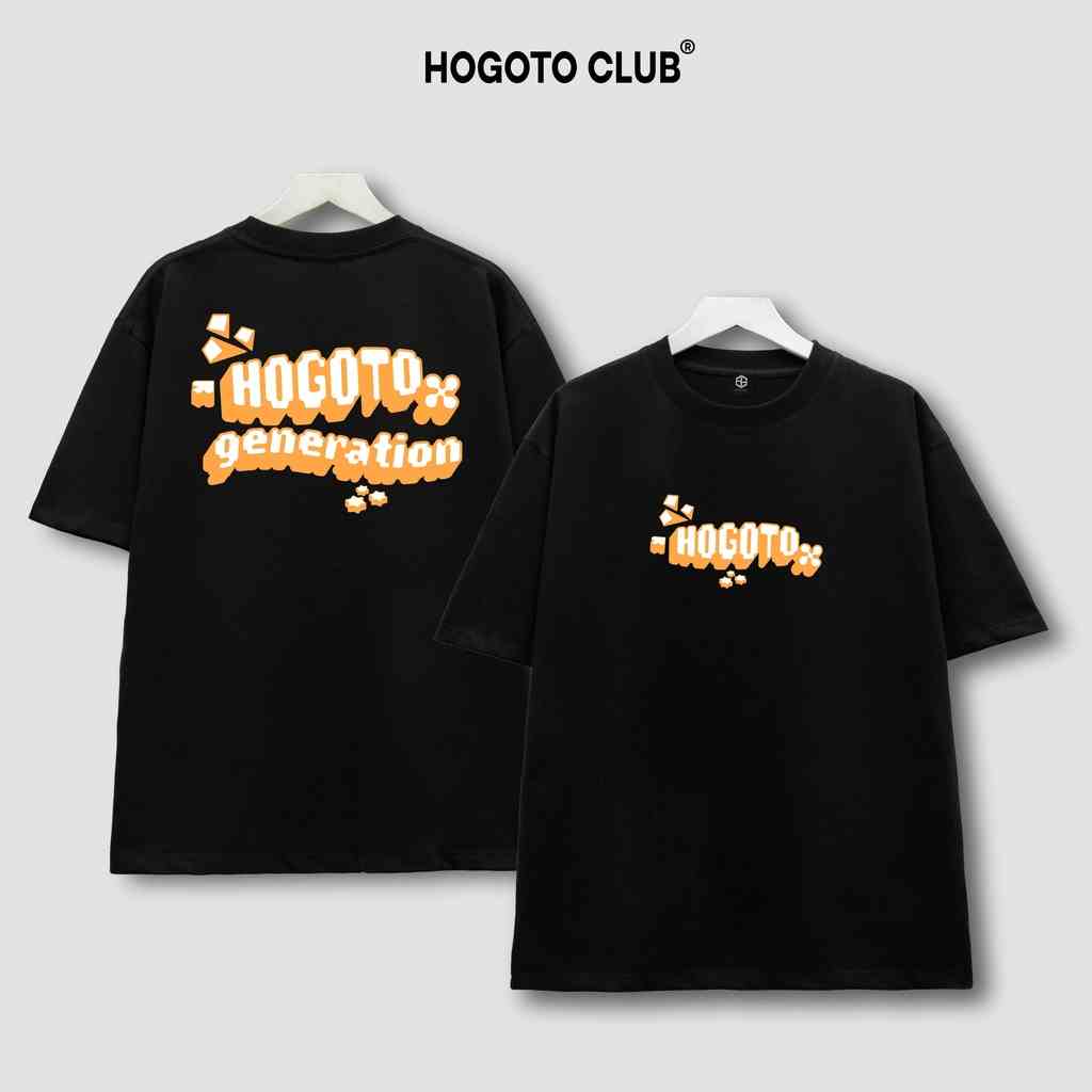 Áo thun Local Brand HOGOTO GENERATION Hogotoclub - nam nữ unisex 100% cotton from rộng oversize