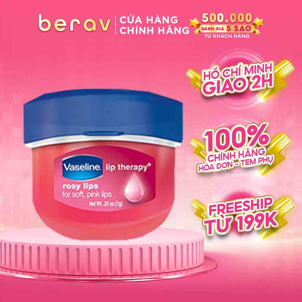 Sáp Son dưỡng môi Vaseline Lip Therapy Rosy Lips 7g