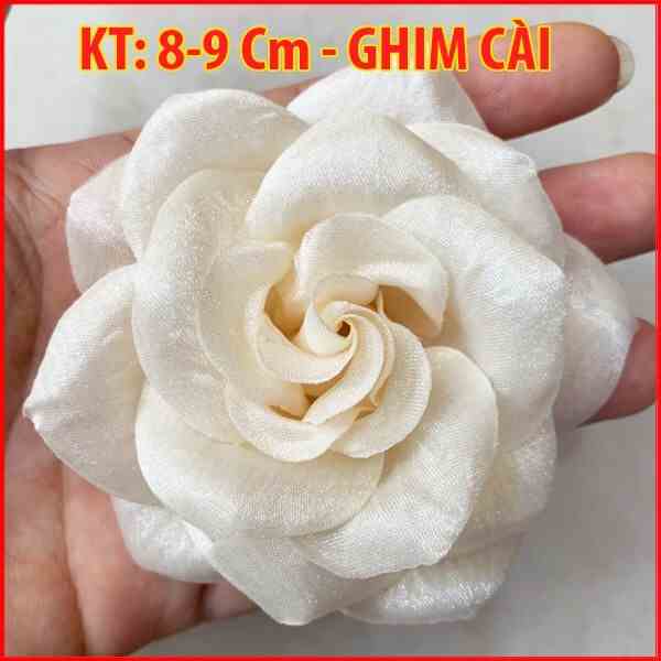 Tag Cài Áo Hoa Hồng Có Ghim, Phụ Kiện Handmade Màu Hồng, Xanh, Đen, Trắng, Nude, Đỏ CH002 CH003 CH005