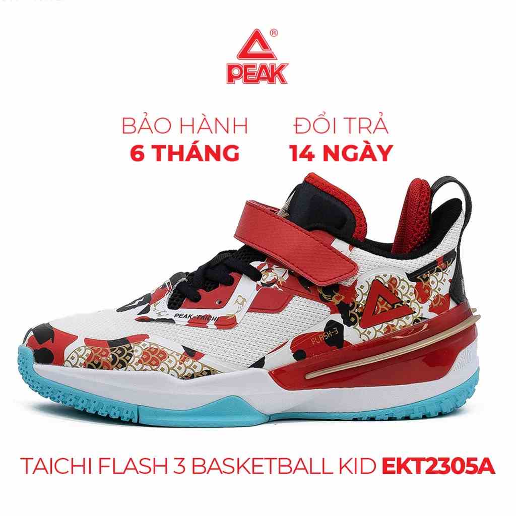 Giày Bóng Rổ Trẻ Em PEAK Taichi Flash 3 Basketball KID EKT2305A