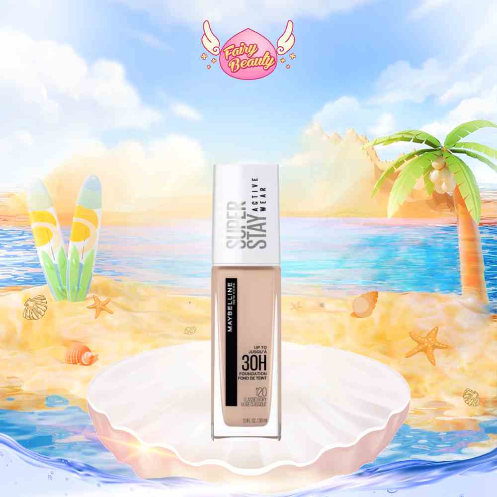 [MAYBELLINE NEW YORK] Kem Nền Siêu Kiềm Dầu Lâu Trôi Mềm Mịn 24H Super Stay Full Coverage Foundation 30ml