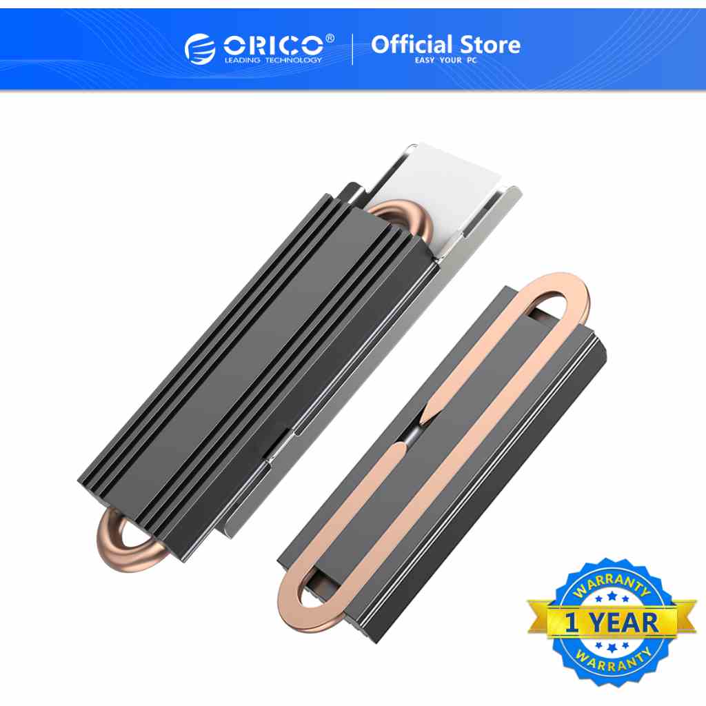 Bộ tản nhiệt ổ cứng SSD ORICO NVMe / SATA M.2 M.2 2280 NVMe HDD bằng nhôm thích hợp cho máy tính