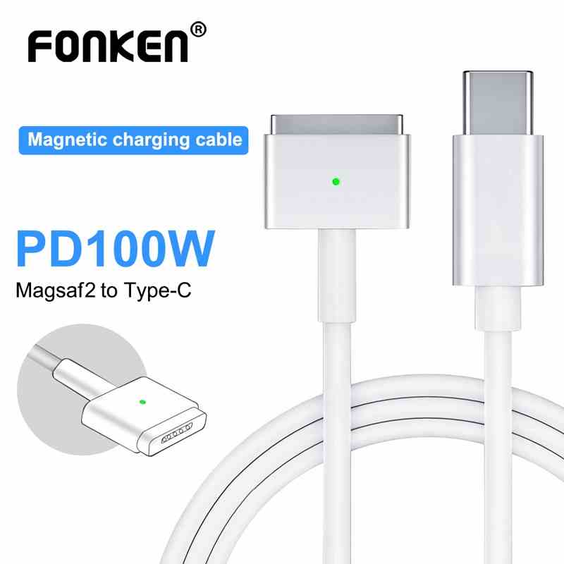 Dây Cáp Sạc Chuyển Đổi USB - C Sang Mag-saf2 1.8M Cho Mcbook Pro Air 100W