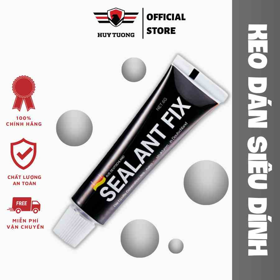 Keo dán siêu dính chặt Sealant Fix 6G, keo dán đa năng dán được mọi bề mặt - Huy Tưởng Trading