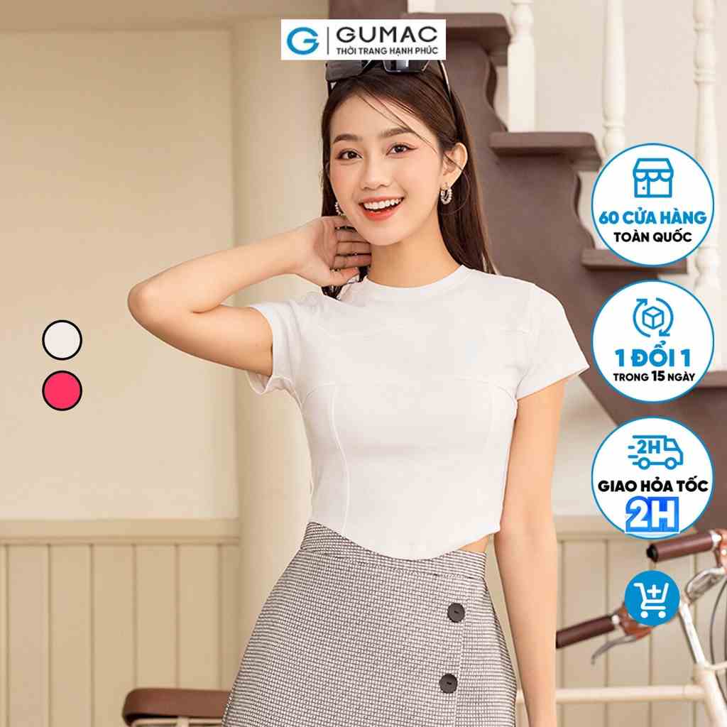 Áo thun kiểu thời trang GUMAC ATD06027