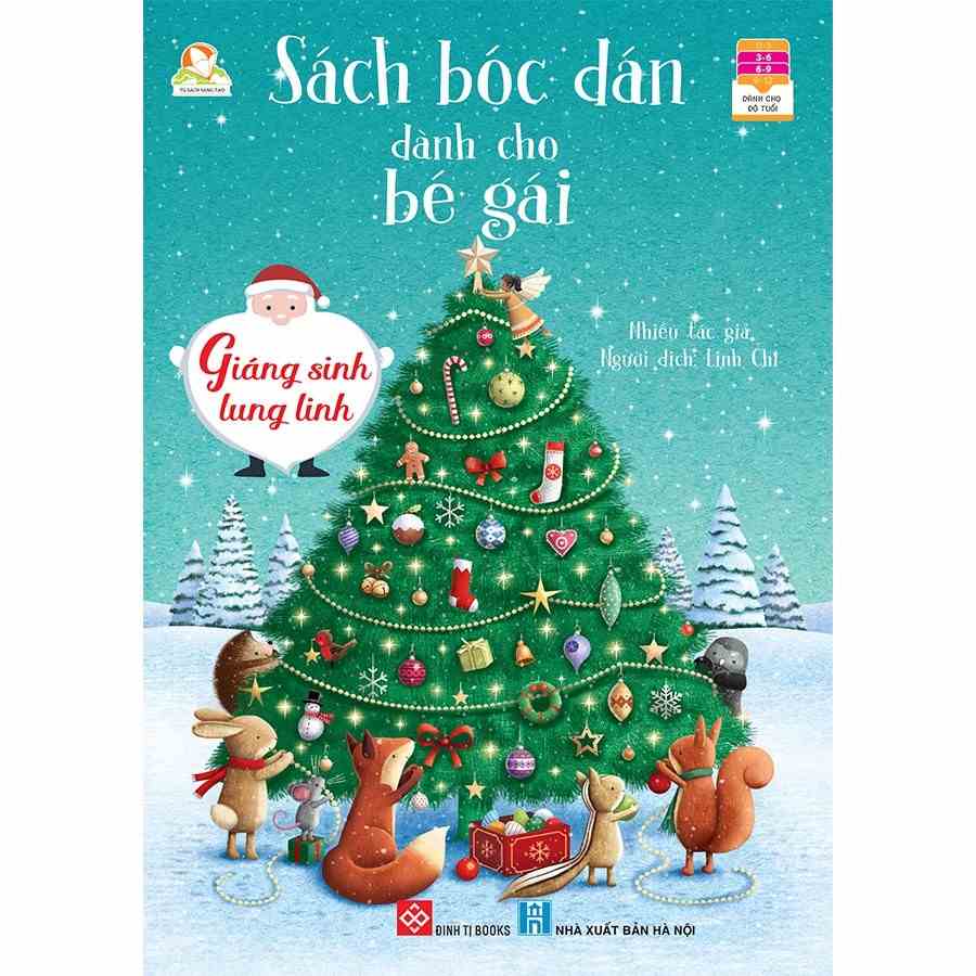 Sách - bóc dán dành cho bé gái - bộ 4 cuốn