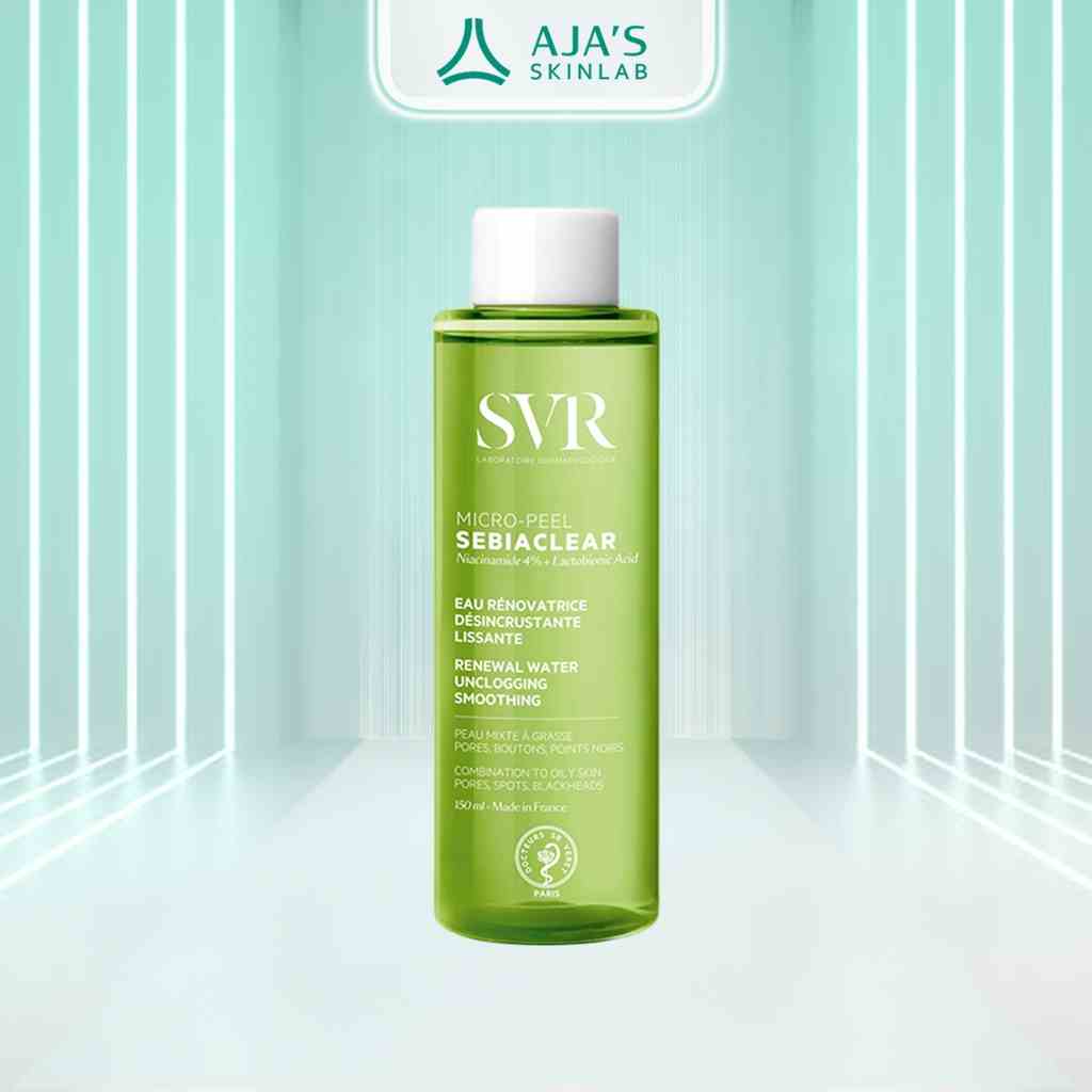 Nước cân bằng cho da dầu, mụn SVR Sebiaclear Micro Peel 150ml - AJAS SKINLAB