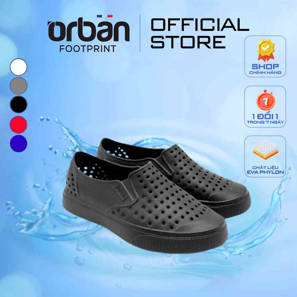 [Mã BMLTA35 giảm đến 35K đơn 99K] Giày Slipon Eva Phylon Urban Footprint (D2201 AD9) Đen