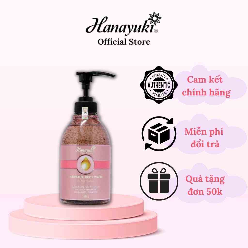 Sữa Tắm Hanayuki Body Wash Trắng Da Dưỡng Ẩm Hanayuki Chính Hãng