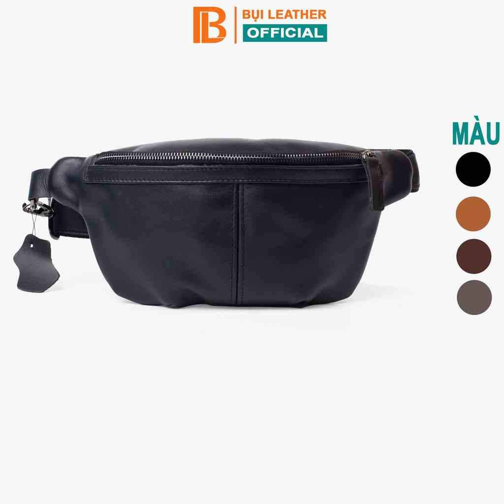 Túi bao tử nam da bò Mars Bụi leather - DC109 - Bảo hành 12 tháng