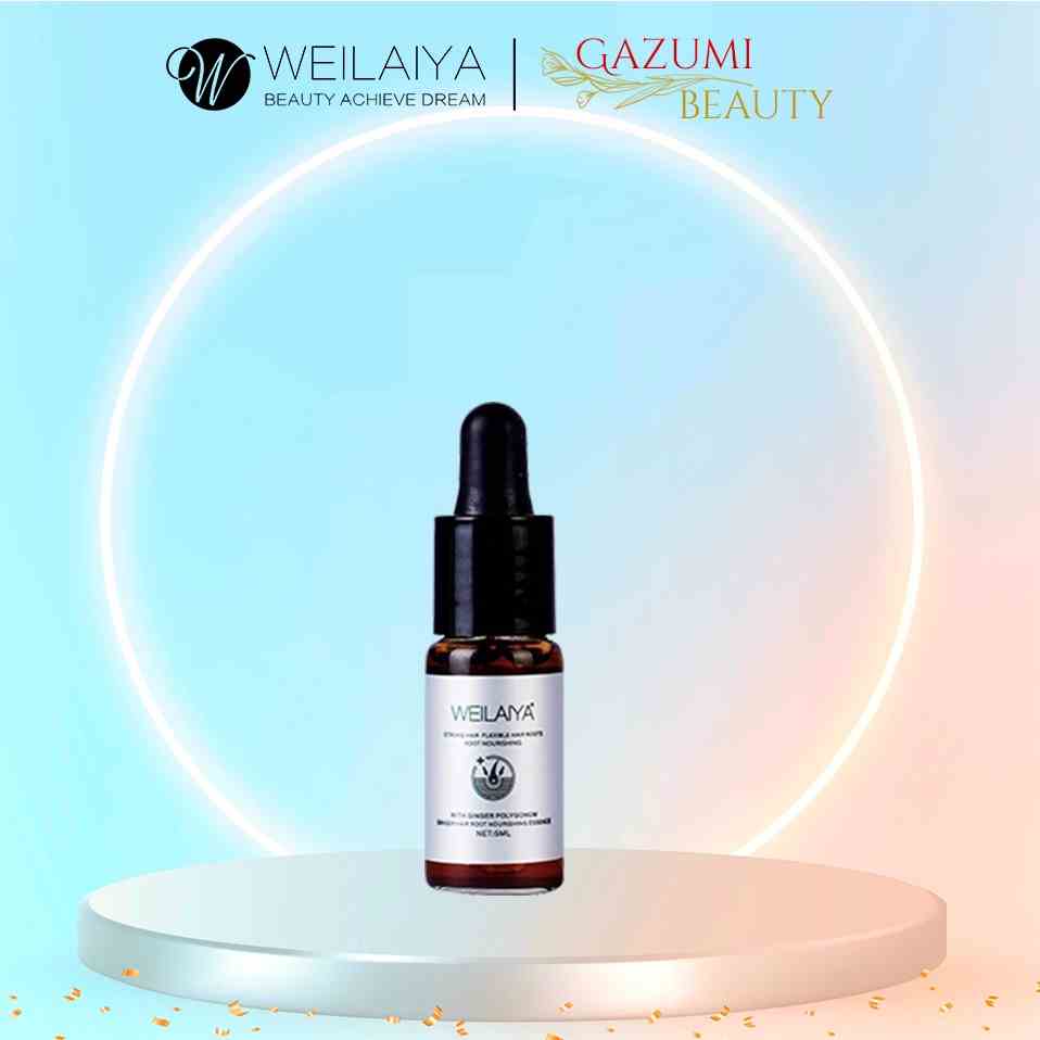 Serum Kích Mọc Và Làm Dày Tóc Weilaiya 5ml, Ginger Hair Root Nourishing Essence - Gazumi Beauty