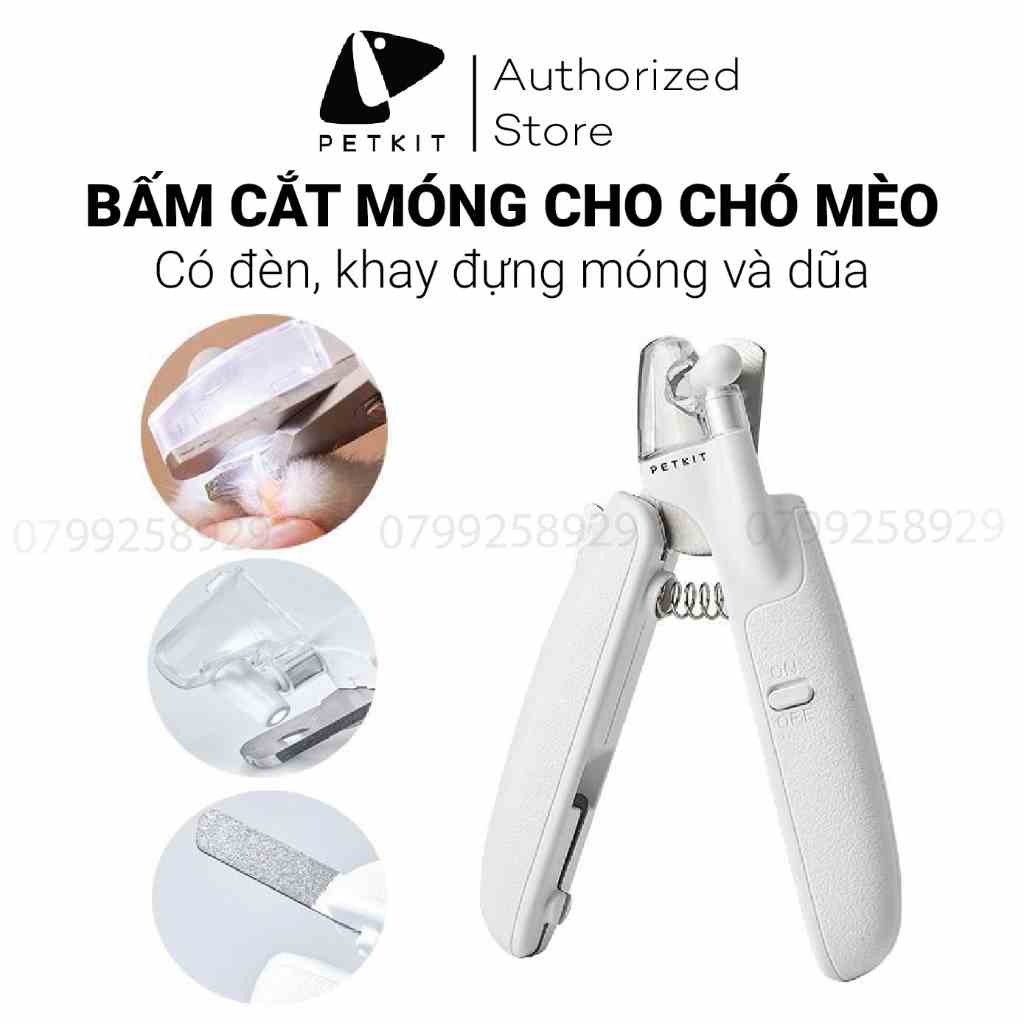 [Mã BMLTB200 giảm đến 100K đơn 499K] Kìm Bấm Cắt Móng Cho Chó Mèo Petkit Nail Clippers