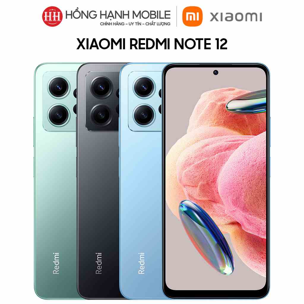 Điện Thoại Xiaomi Redmi Note 12 4GB/128GB - Hàng Chính Hãng