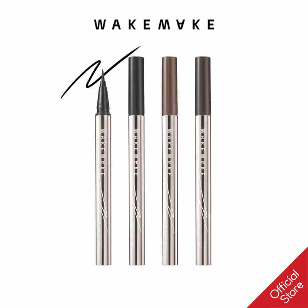 [Mã BMLTA35 giảm đến 35K đơn 99K] Kẻ Mắt Nước Chống Lem WAKEMAKE Any-Proof Brush EyeLiner 0.6g