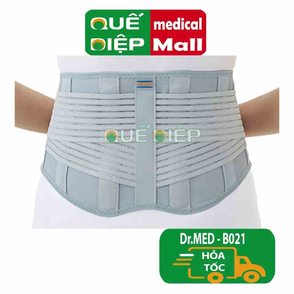 ĐAI LƯNG HÀN QUỐC Dr.MED DR-B021 - Đau lưng, thoái hóa cột sống, thoát vị đĩa đệm, đau thần kinh tọa Drmed B021, B 021