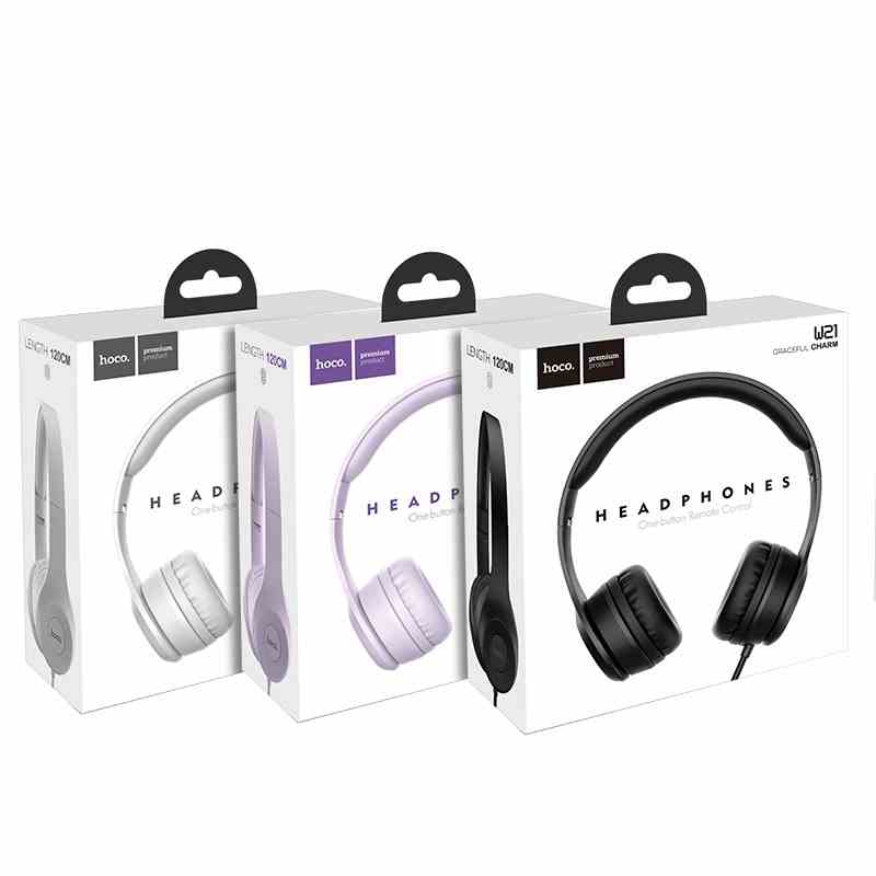 [Mã BMLTB200 giảm đến 100K đơn 499K] Tai nghe/ Monitor Headphones - Hoco W21 - Màu ngẫu nhiên