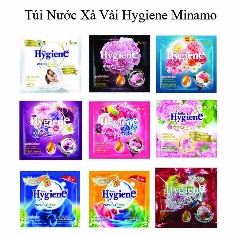 Túi Nước Xả Vải Hygiene Minamo 20ml Thơm Mát, Lưu Hương Tốt - QT01