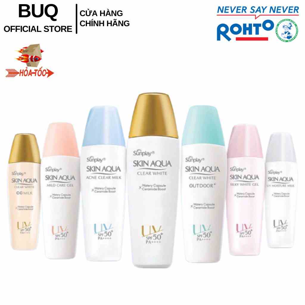 Kem Chống Nắng SUNPLAY Dưỡng Da Ẩm Mượt Trắng Mịn, Chống Nước Spf 50+ Pa+++ 25G - 55G