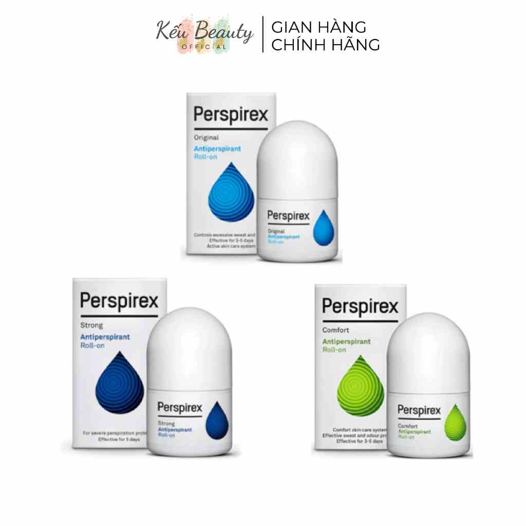 Lăn Khử Mùi Perspirex Dành Cho Mọi Loại Da 20ml