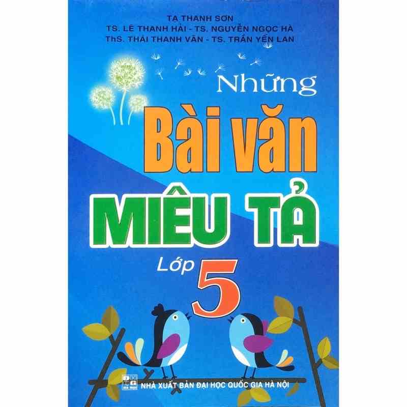 Sách - Những Bài Văn Miêu Tả Lớp 5