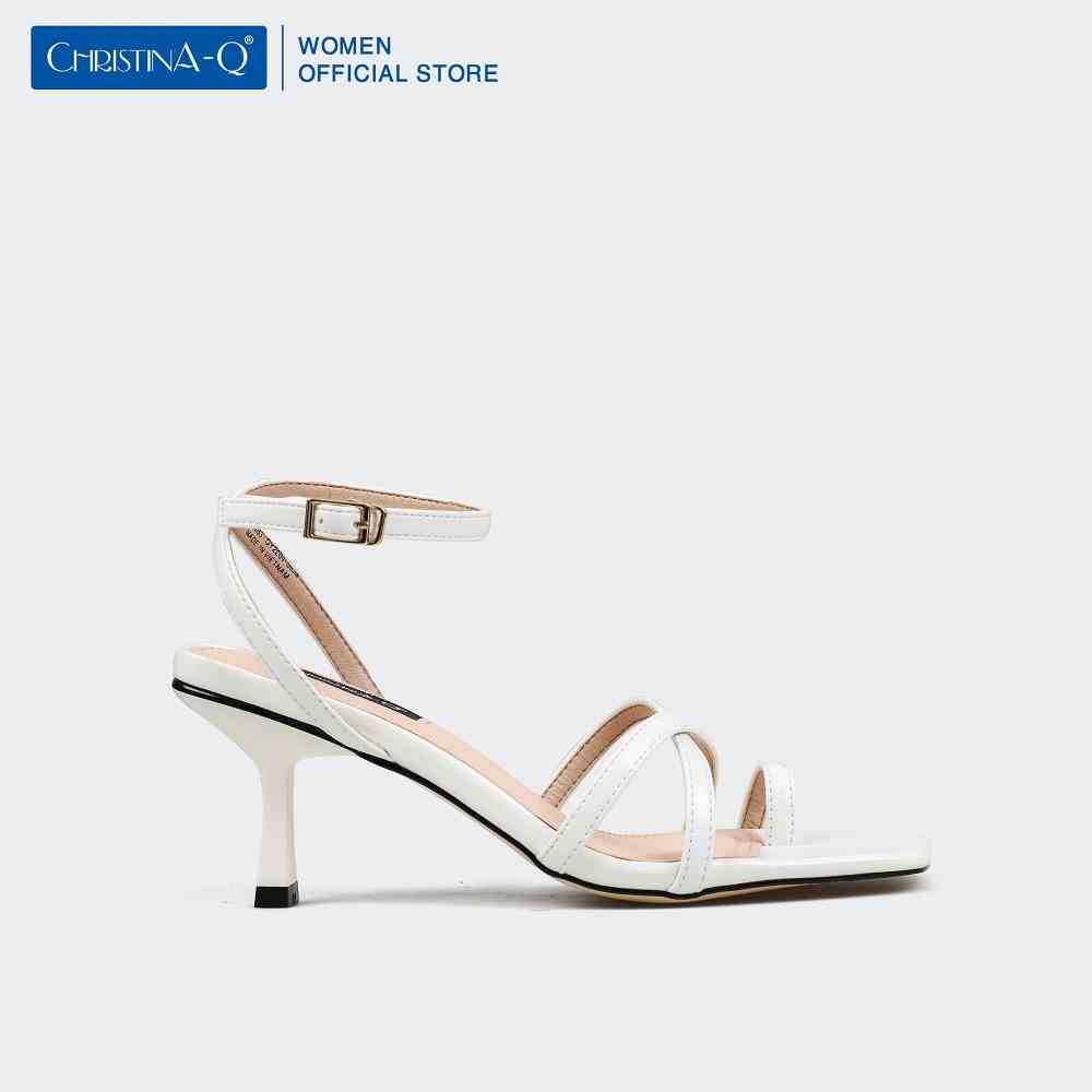 [Mã BMLTB35 giảm đến 35K đơn 99K] Giày Sandals Nữ Gót Nhọn ChristinA-Q XDN283