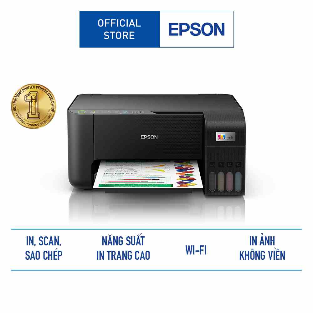 [Mã ELCL7 giảm 7% đơn 300K] Máy in phun Epson Ecotank L3250