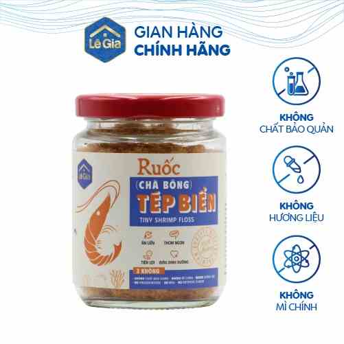 Ruốc (chà bông) tép biển Lê Gia