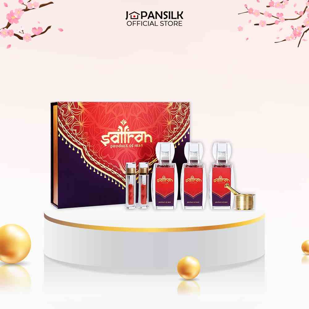 [Mã BMLTA35 giảm đến 35K đơn 99K] Hộp quà tặng nhụy hoa nghệ tây thương hiệu Saffron Việt Nam - Saffron Salam 15 Gram