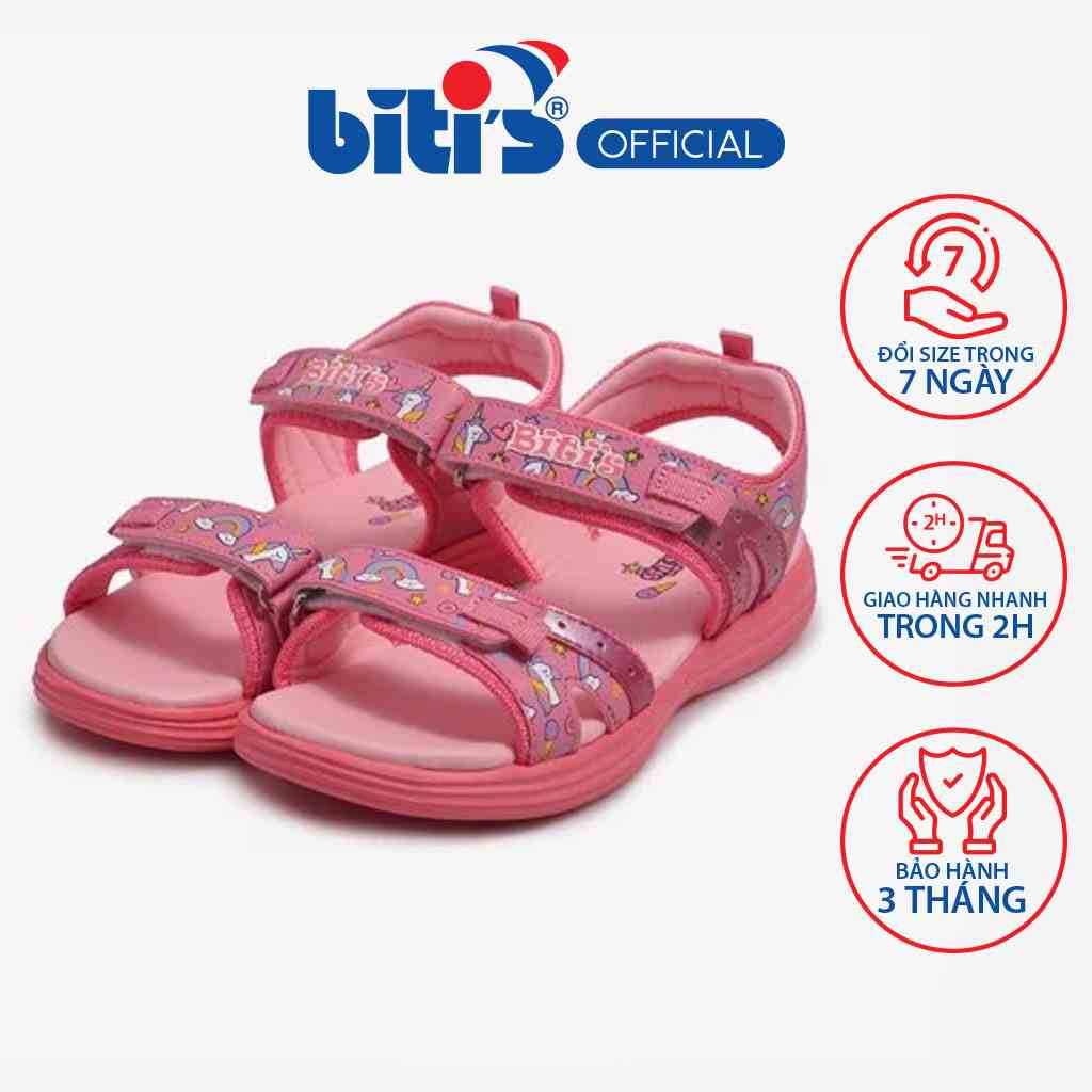 Sandal Bitis Bé Gái DEG009900HOG (Hồng)