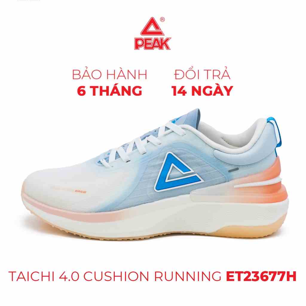 Giày chạy bộ Nam Nữ PEAK Taichi 4.0 Cushion Running ET23677H