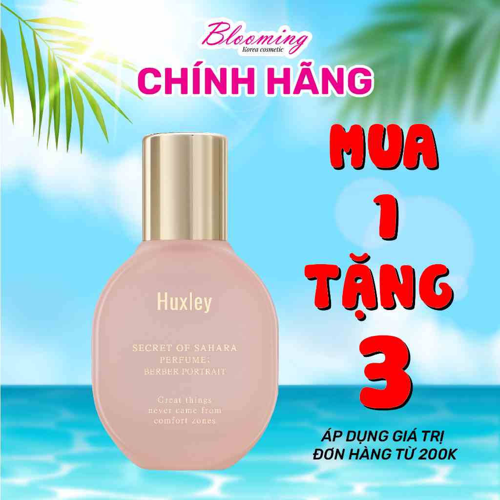 [Mã BMLTB35 giảm đến 35K đơn 99K] Nước hoa Hàn Quốc Cao Cấp Huxley Perfume Berber Portrait 15ml/ Lưu Hương: 6-8 tiếng