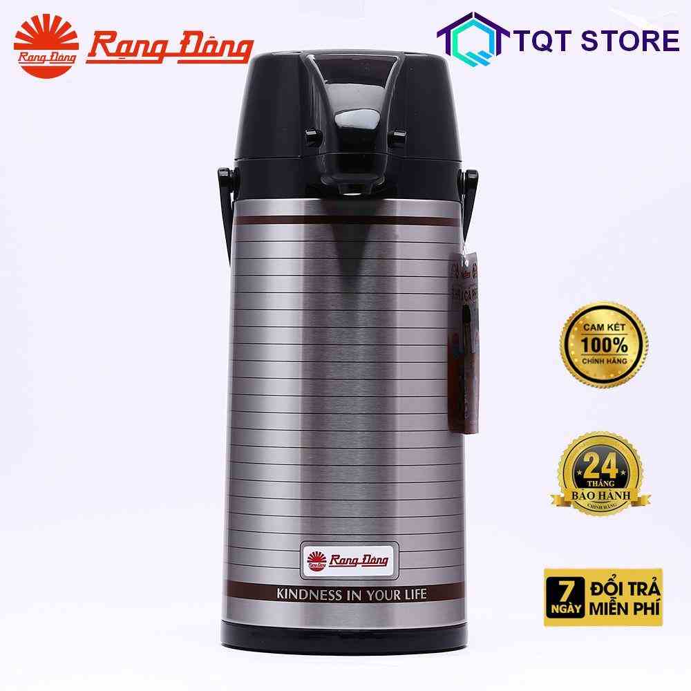 Phích nước cao cấp Rạng Đông 2,0 lít vỏ Inox, Giữ nhiệt nóng lạnh, Pha trà thảo mộc, Model: RD-2045 ST3.E