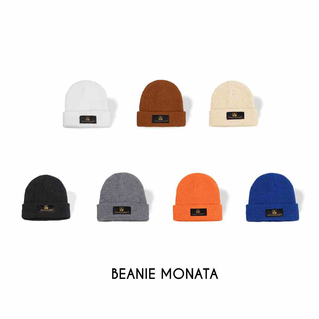 [Mua 2 giảm 7%] MONATA BLUELIGHT Beanie - Mũ len unisex