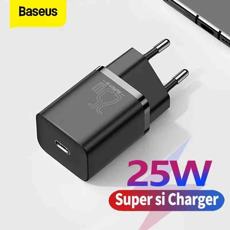 Củ Sạc Baseus Super Si Quick Charger 1C 25W Sets - Hàng chính hãng