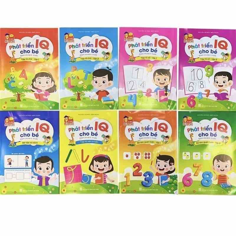 [Mã BMLTB200 giảm đến 100K đơn 499K] Sách - Phát triển IQ cho bé 4-5 tuổi