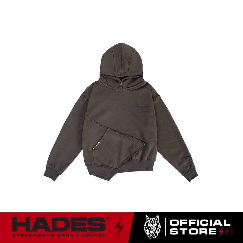 ÁO HOODIE MŨ TRÙM UNISEX VẢI NỈ BÔNG SPECTRUM BOXY HOODIE - HADES BRAND CHÍNH HÃNG