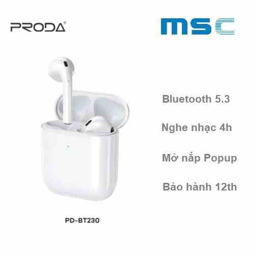 [Mã BMLTB35 giảm đến 35K đơn 99K] Tai nghe Bluetooth Remax PD-BT.230. KIỂU DÁNG THỜI TRANG, ÂM THANH TRUNG THỰC