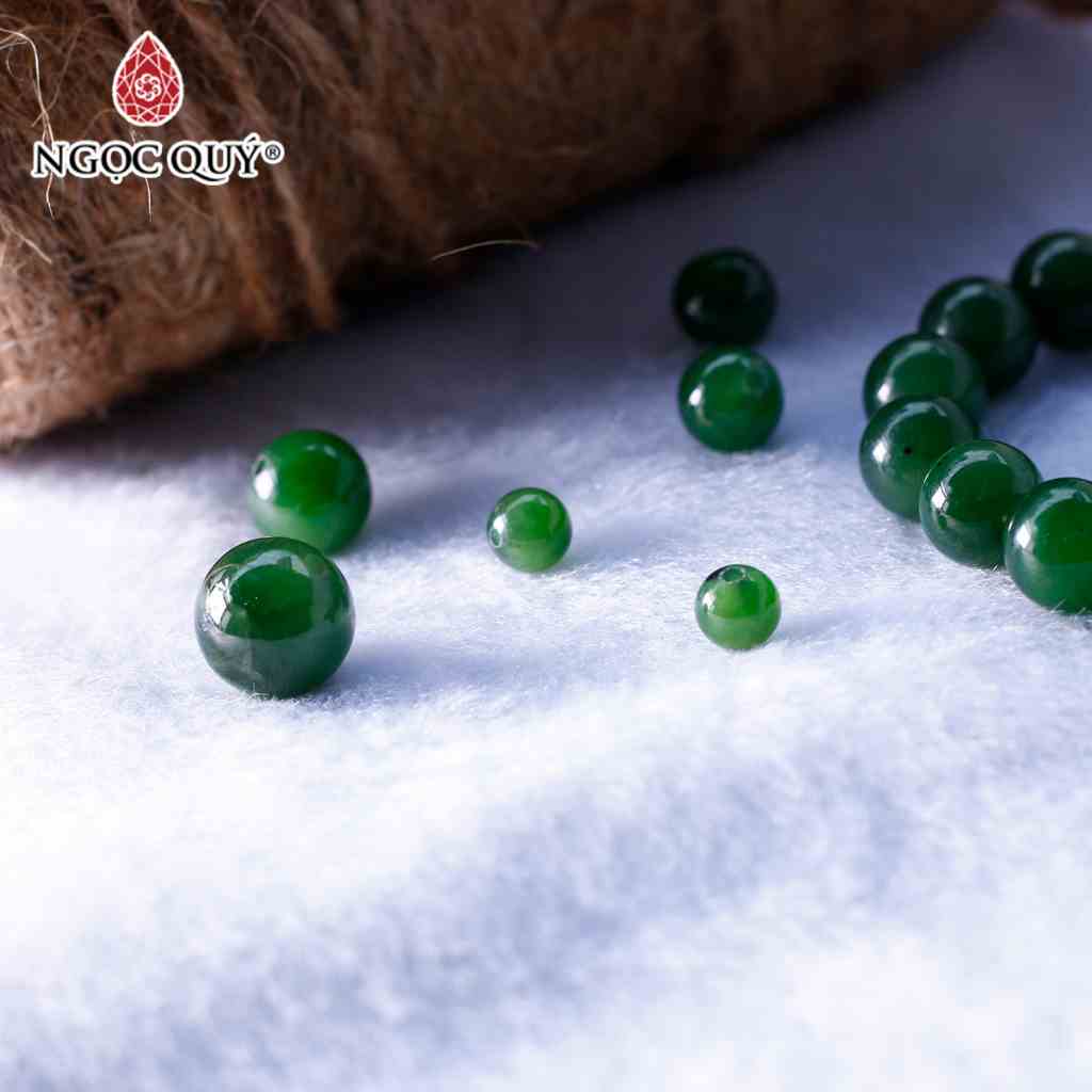 Hạt lẻ đá Nephrite Jade - Ngọc Quý